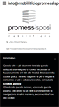 Mobile Screenshot of mobilificiopromessisposi.it